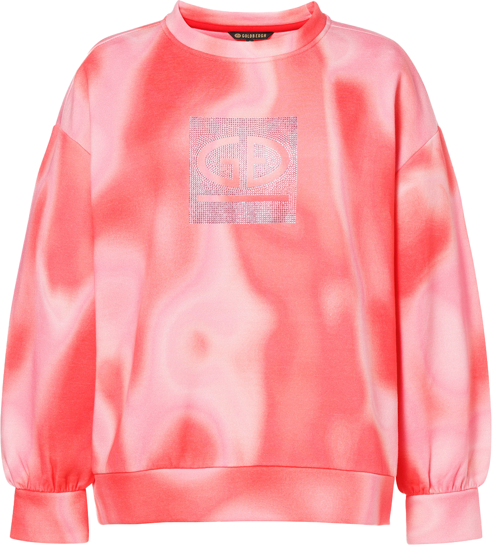 Goldbergh Cerise Sweater Lumina Sunset Rood