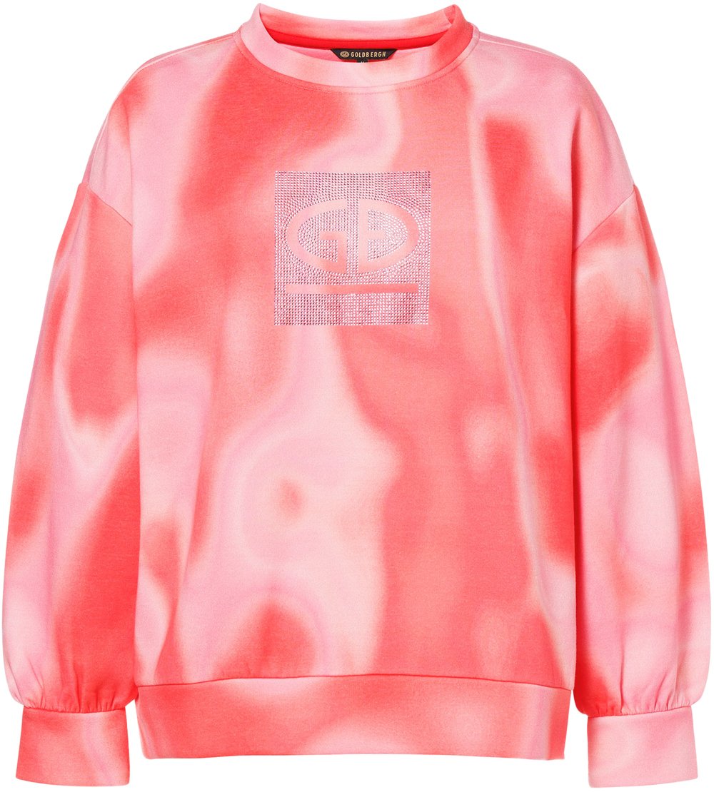 Goldbergh Cerise Sweater Lumina Sunset Rood
