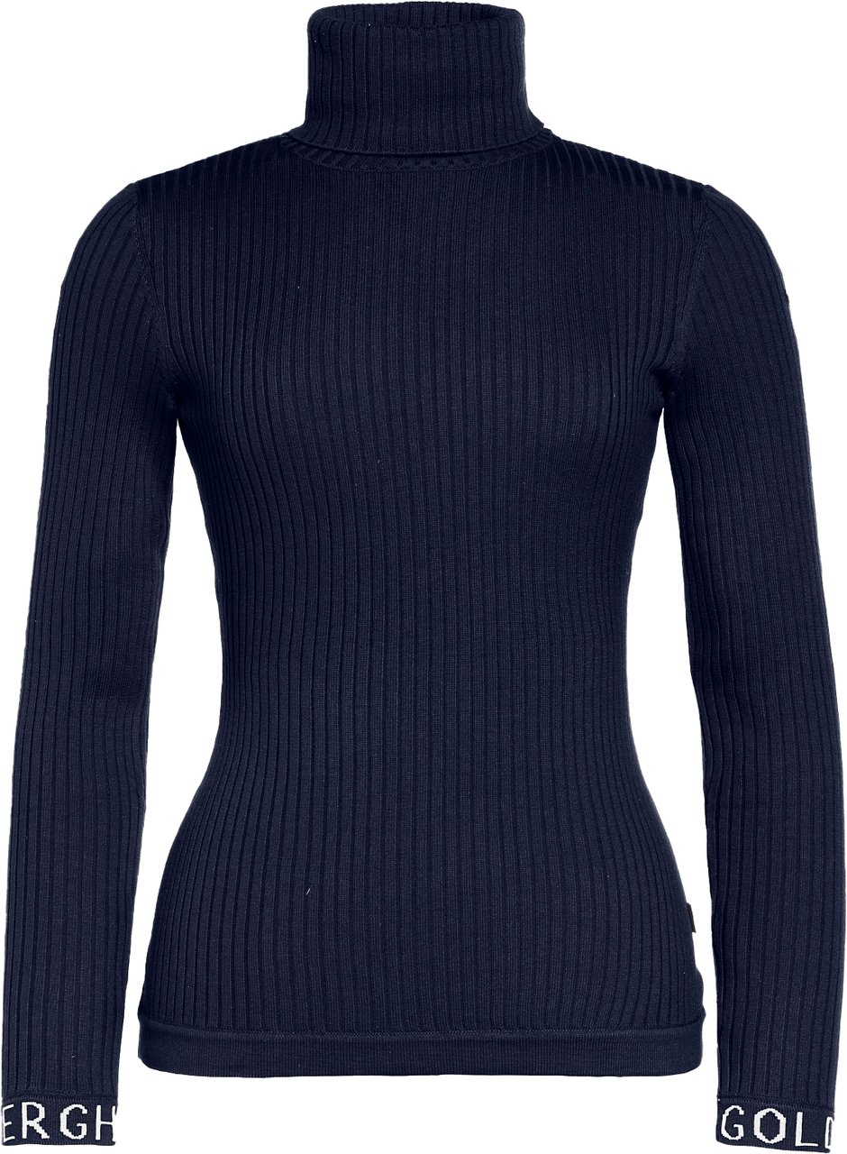Goldbergh Mira Long Sleeve Knit Sweater French Blue Blauw