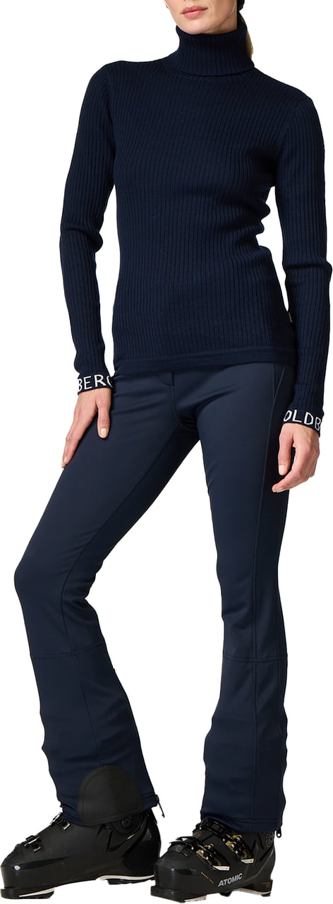 Goldbergh Mira Long Sleeve Knit Sweater French Blue Blauw