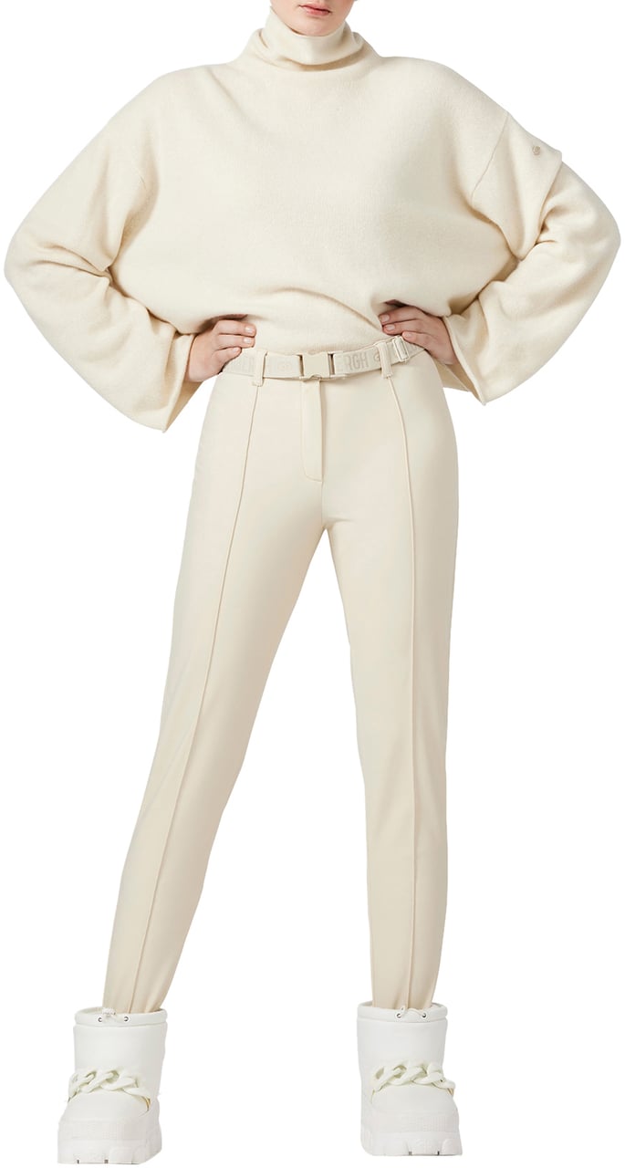 Goldbergh Lourdes Long Sleeve Knit Sweater Champagne Divers