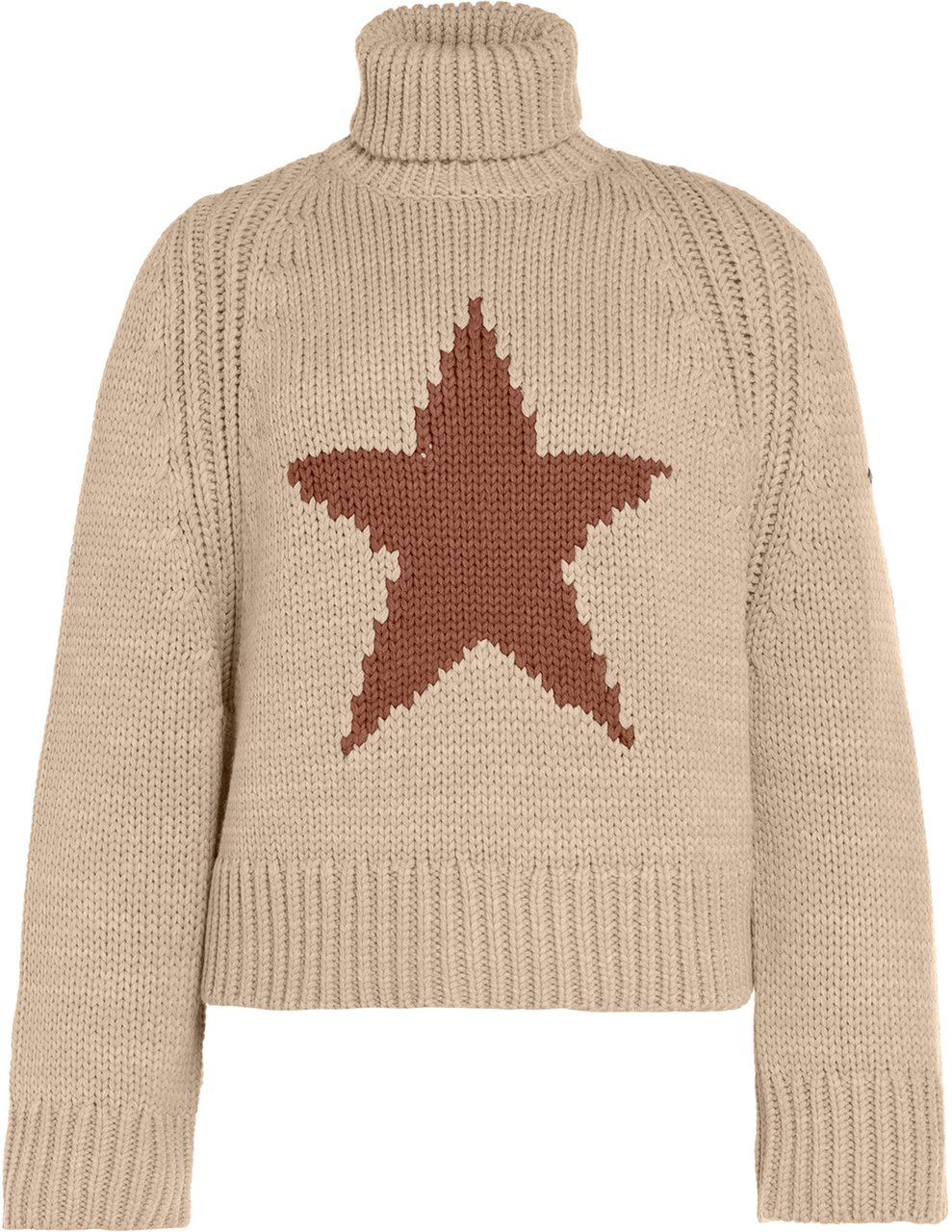 Goldbergh Beauty Long Sleeve Knit Sweater Sand Divers