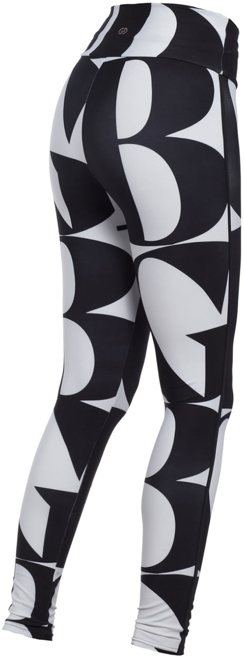 Goldbergh Jordyn Tight Sportlegging Black Font Zwart