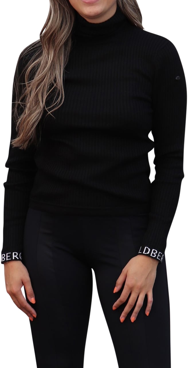 Goldbergh Mira Knit Sweater L/S Black Divers