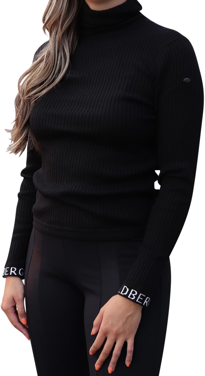 Goldbergh Mira Knit Sweater L/S Black Divers