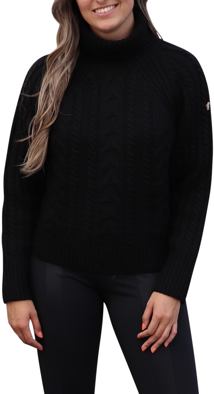 Goldbergh Hilda Knit Sweater L/S Black Zwart