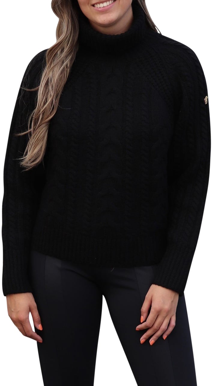 Goldbergh Hilda Knit Sweater L/S Black Zwart