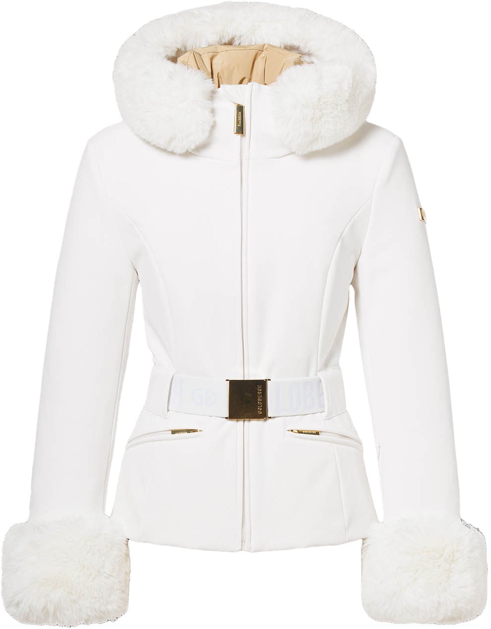 Goldbergh Prezioso Ski Jacket Faux Border Cream - Goldline Divers