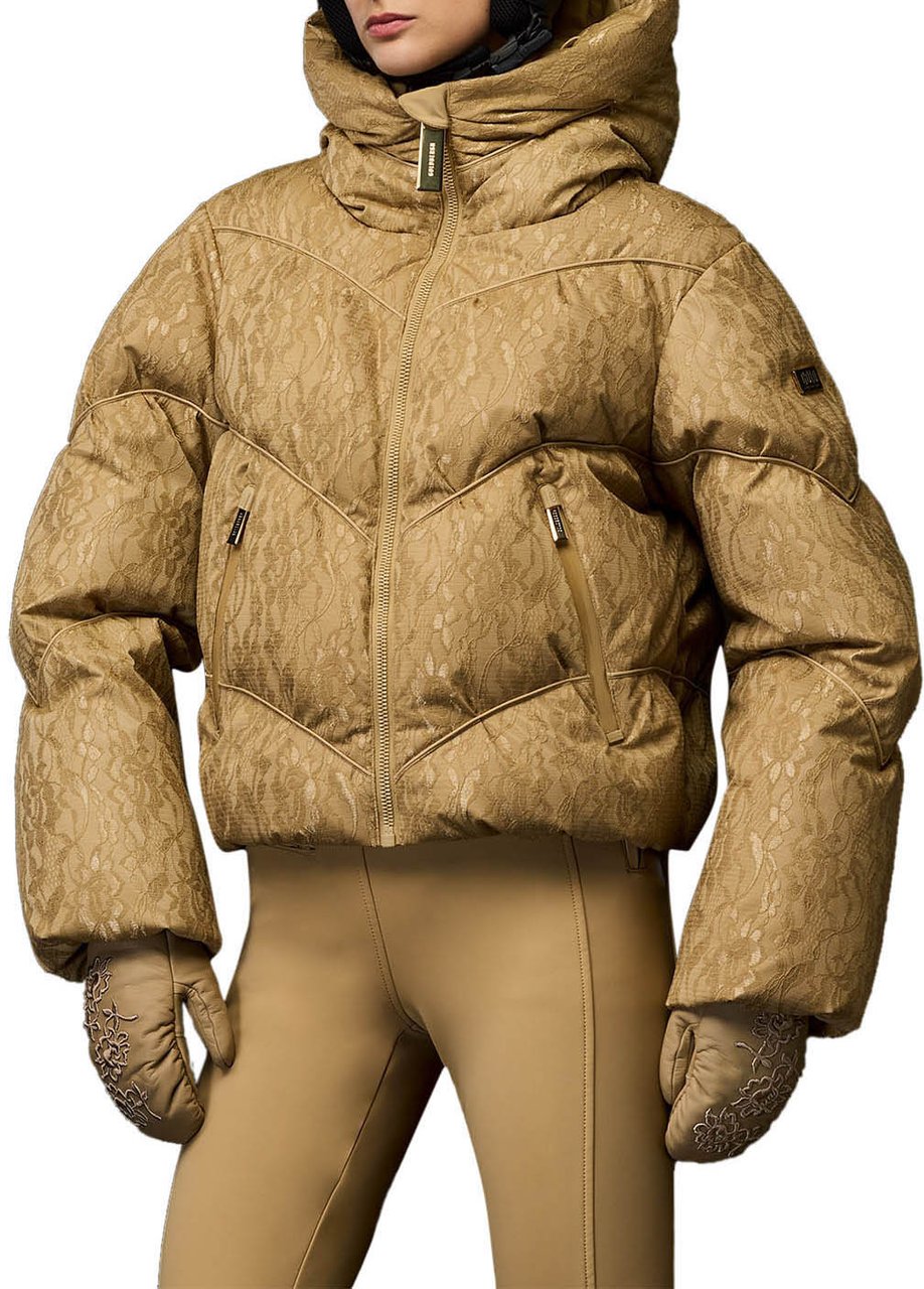 Goldbergh Fiora Ski Jacket Caramello - Goldline Divers