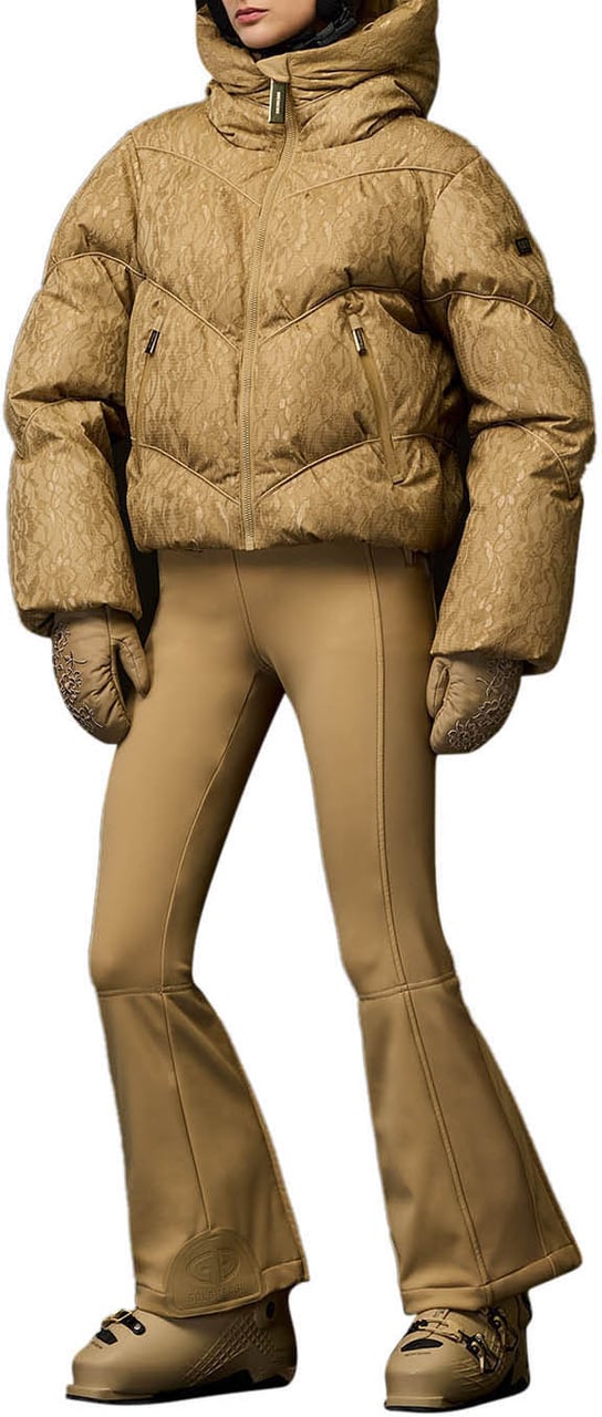 Goldbergh Fiora Ski Jacket Caramello - Goldline Divers