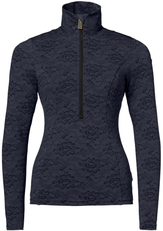 Goldbergh Gold Fascino Ski Pully Lace Black Divers