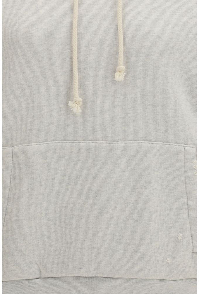 Golden Goose Golden Goose Gray Cotton Sweatshirt Grijs