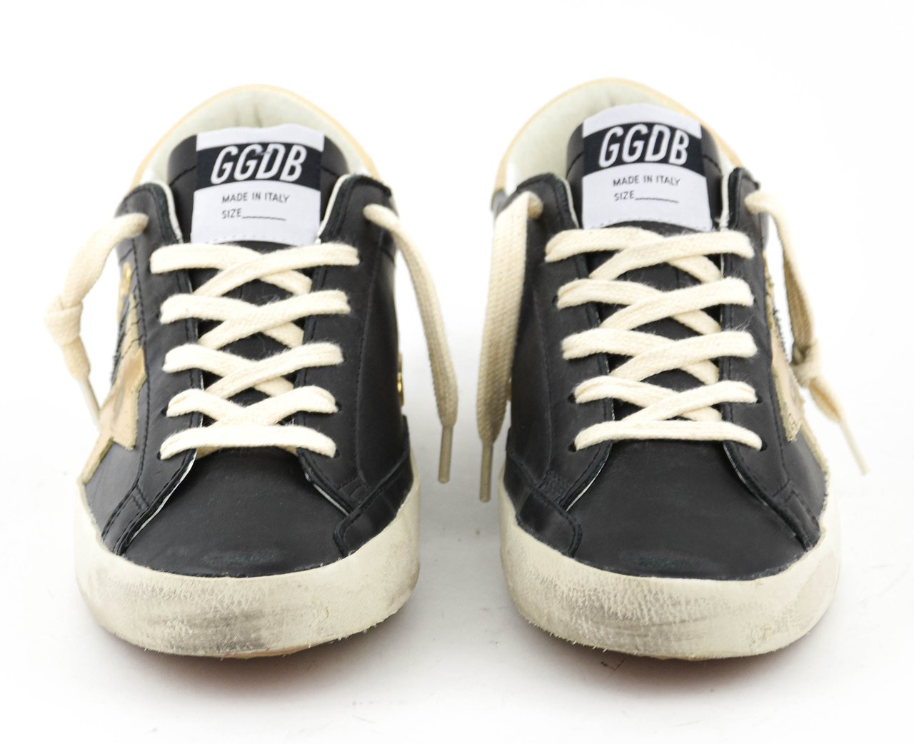Golden Goose Superstar Classic Black Gold Zwart