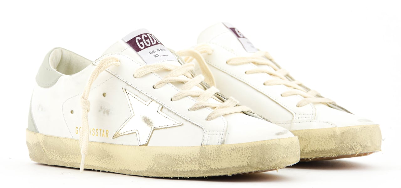 Golden Goose Superstar Classic White Platinum Wit