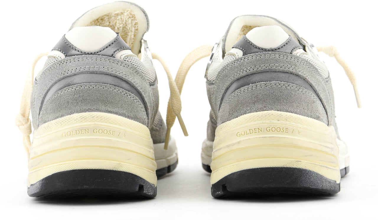 Golden Goose Running Dad Grey Silver Grijs