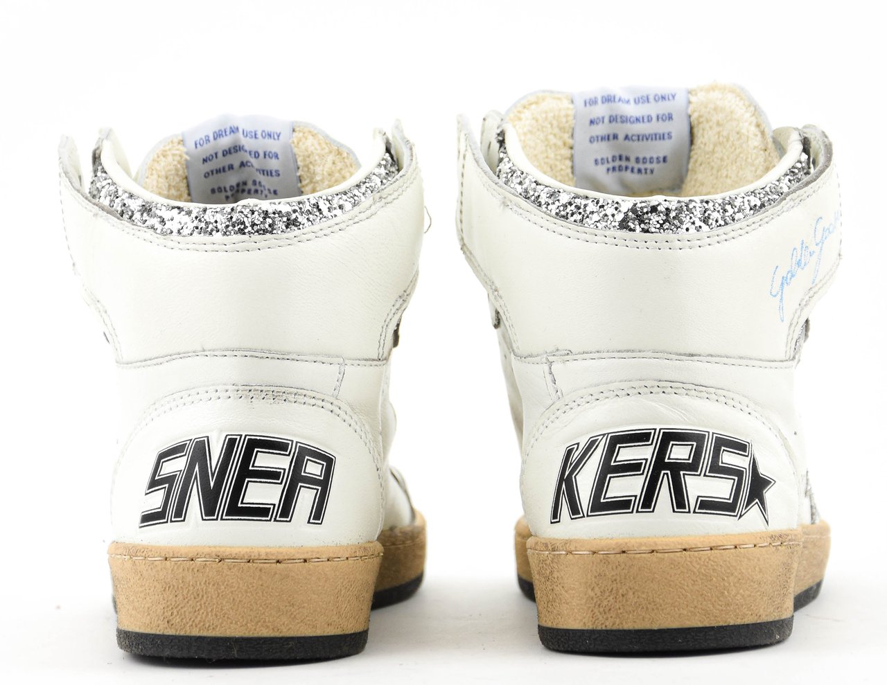 Golden Goose Sky Star White Silver Wit