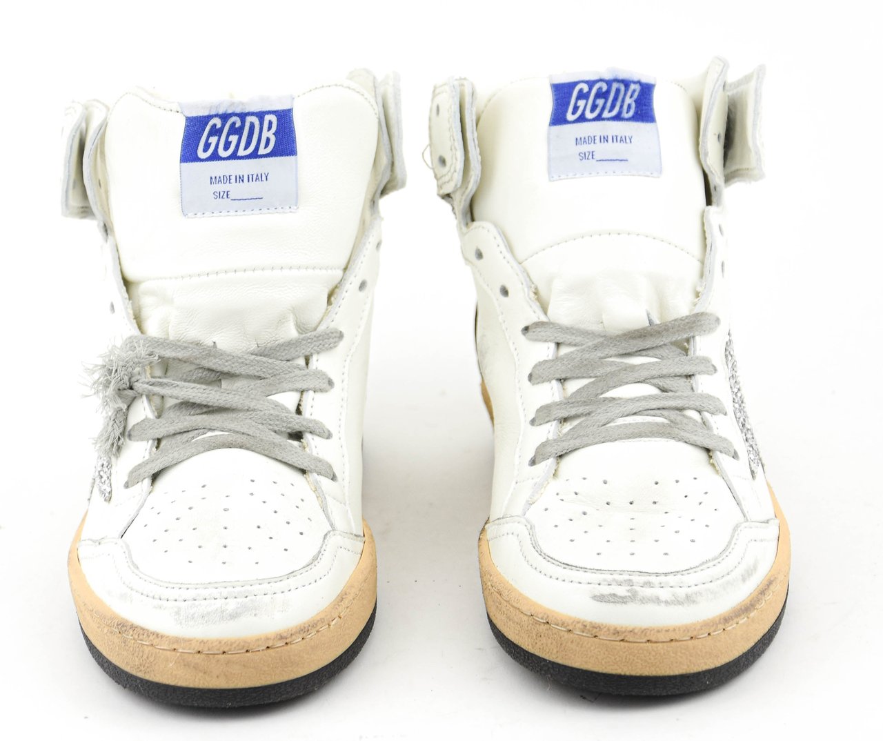 Golden Goose Sky Star White Silver Wit
