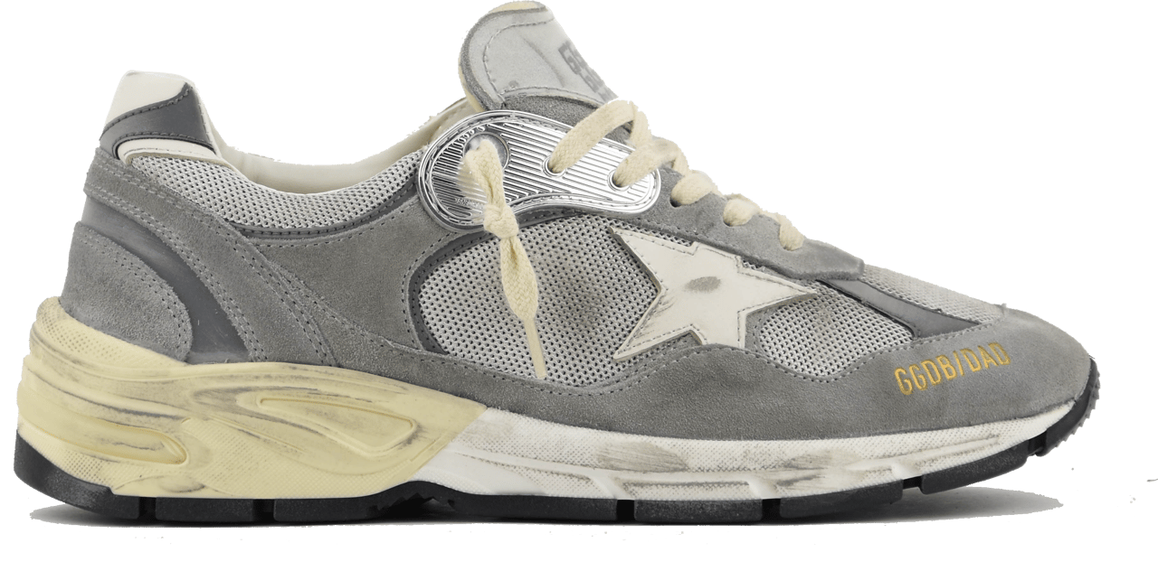 Golden Goose Running Dad Grey Silver Grijs