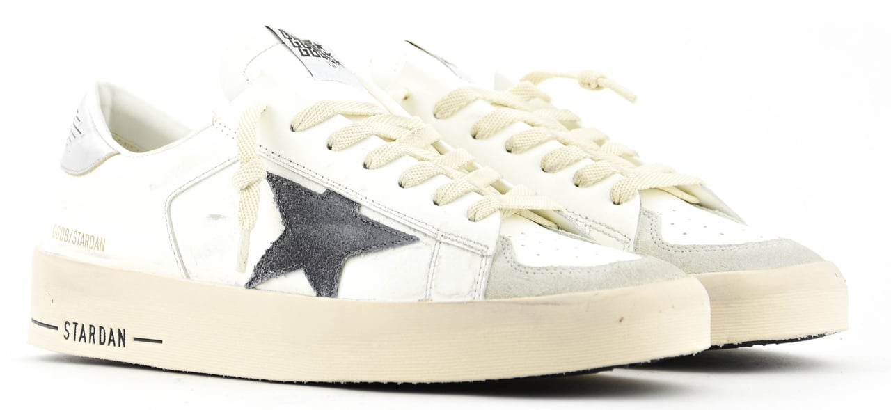 Golden Goose Stardan White Grey Wit