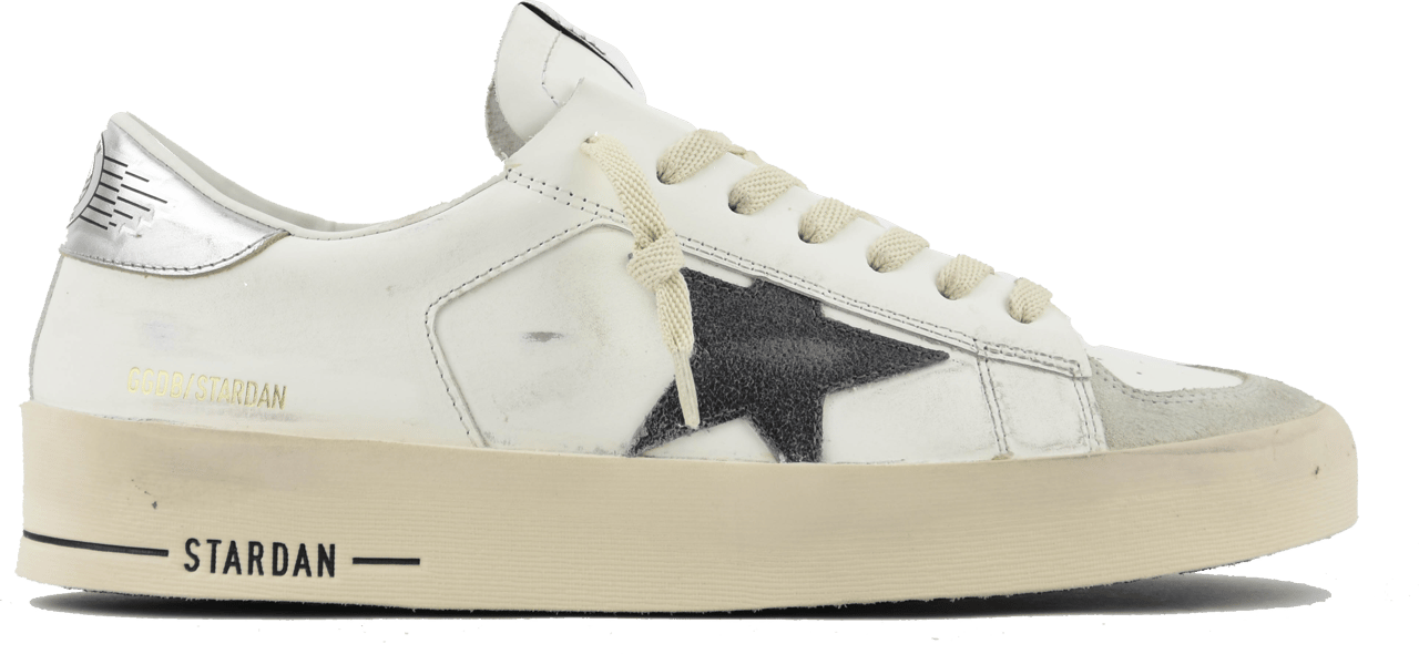 Golden Goose Stardan White Grey Wit