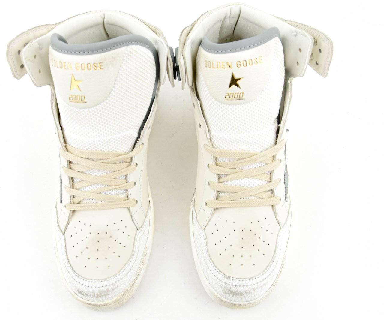 Golden Goose Sky Star White Silver Wit