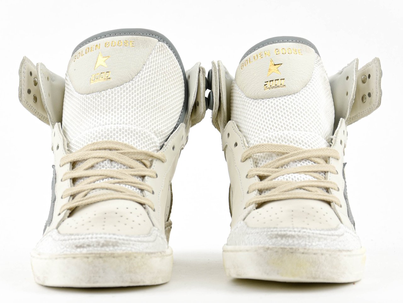 Golden Goose Sky Star White Silver Wit