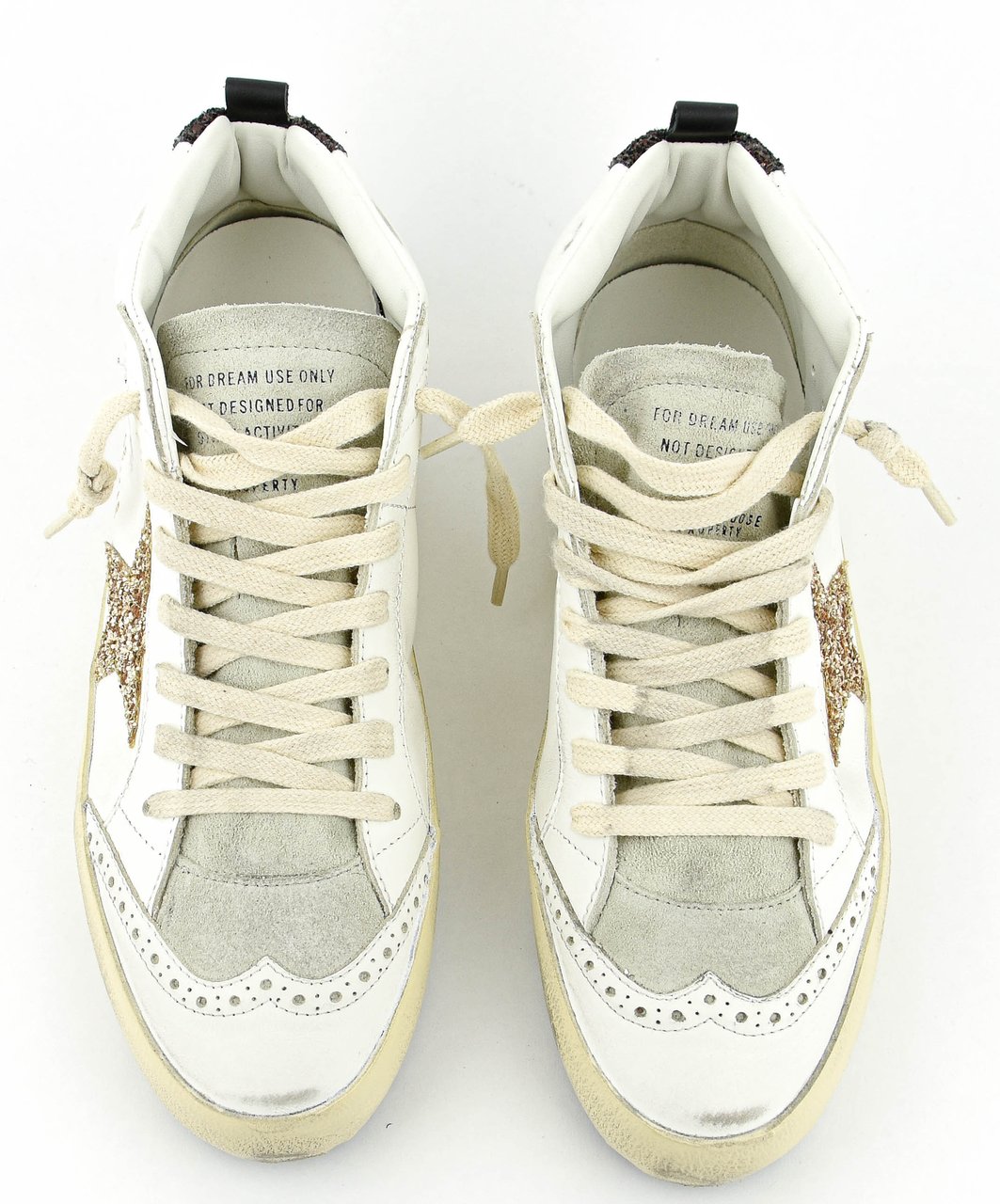Golden Goose Midstar Classic White Ice Gold Wit