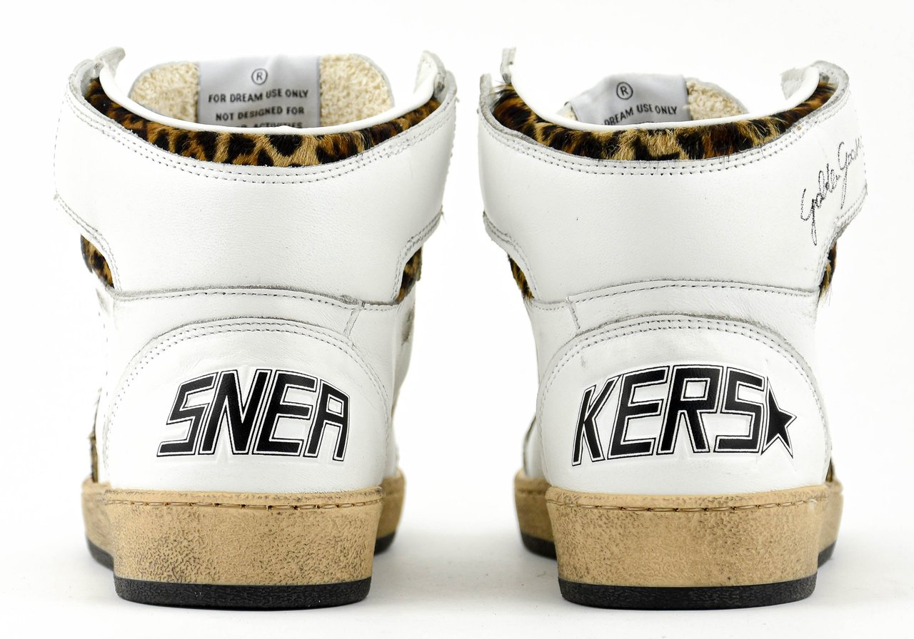 Golden Goose Skystar White Leo Wit