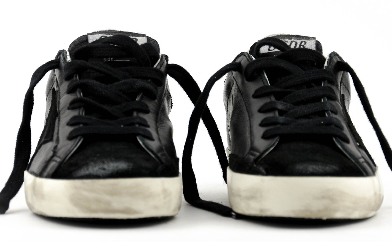 Golden Goose Superstar Black Zwart