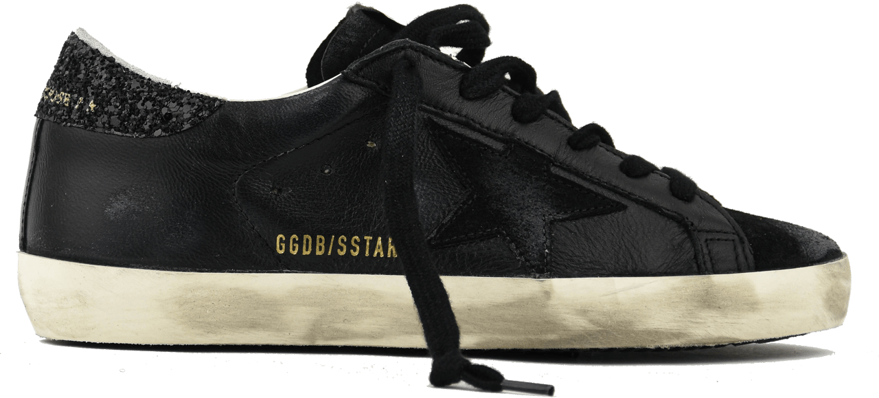 Golden Goose Superstar Black Zwart