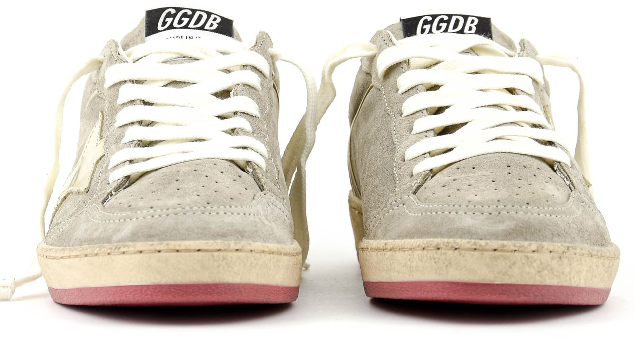 Golden Goose Superstar Ballstar Taupe Pearls Beige