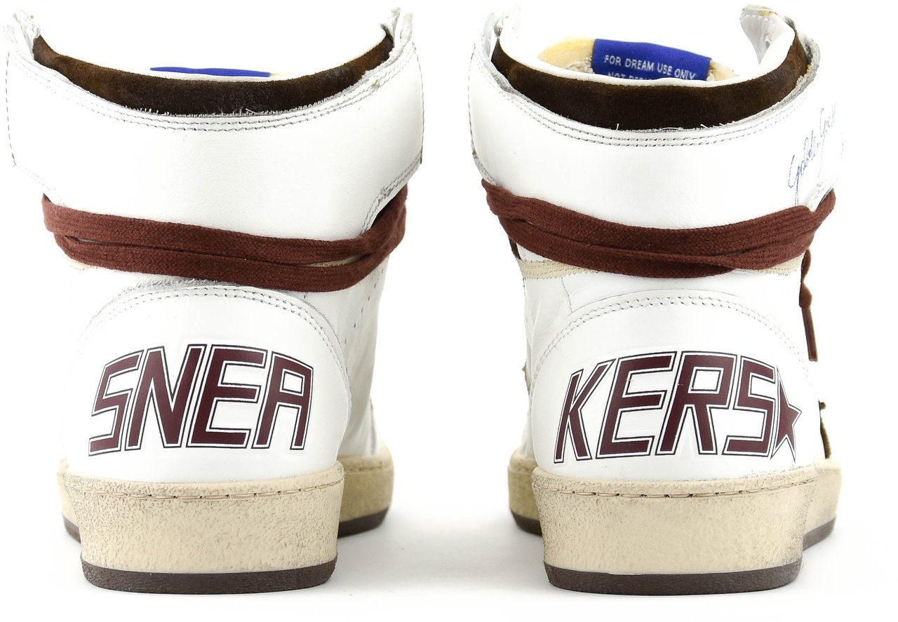 Golden Goose Sky Star White Brown Wit