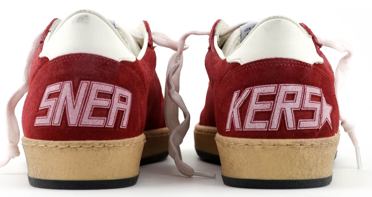 Golden Goose Ball Star Red White Rood
