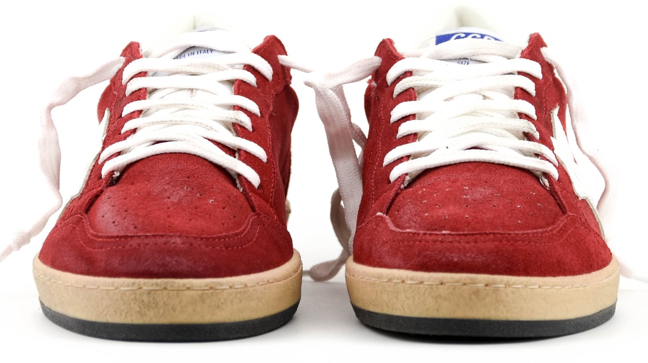 Golden Goose Ball Star Red White Rood