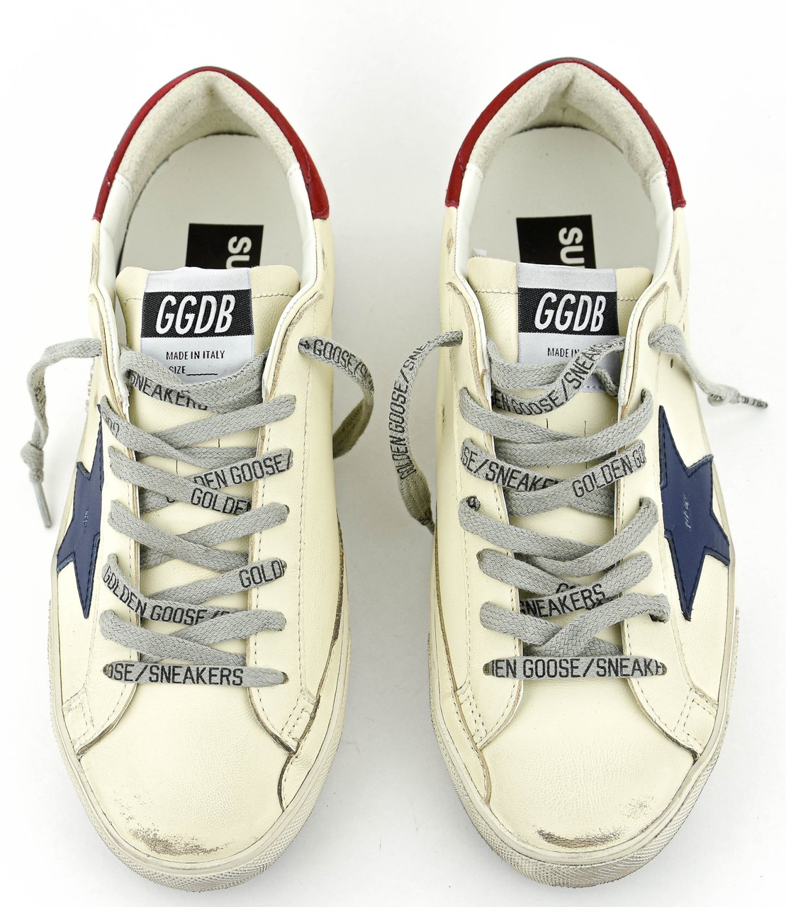 Golden Goose Superstar Classic White/blue/red Wit