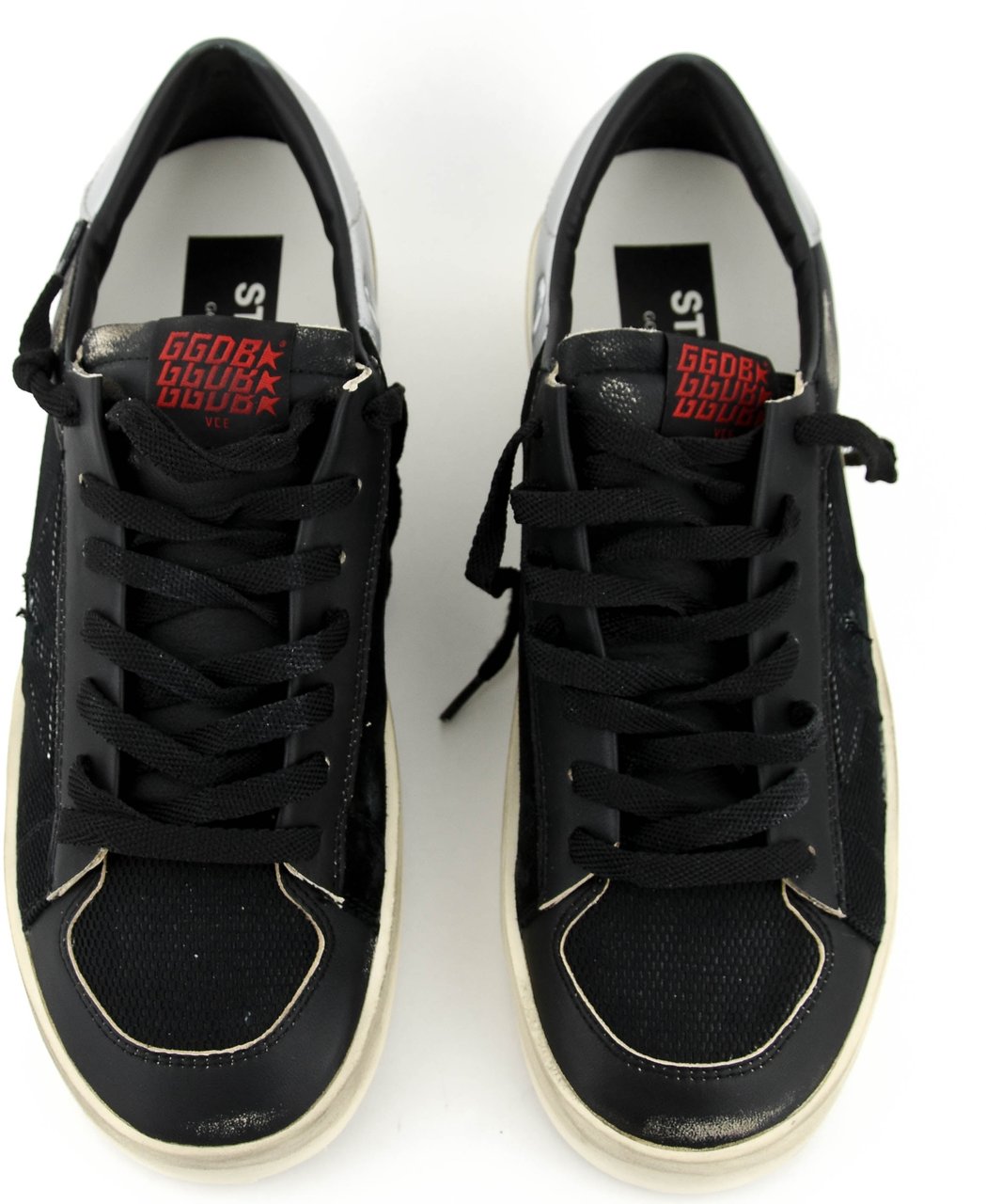 Golden Goose Stardan Under Net Star Black Zwart
