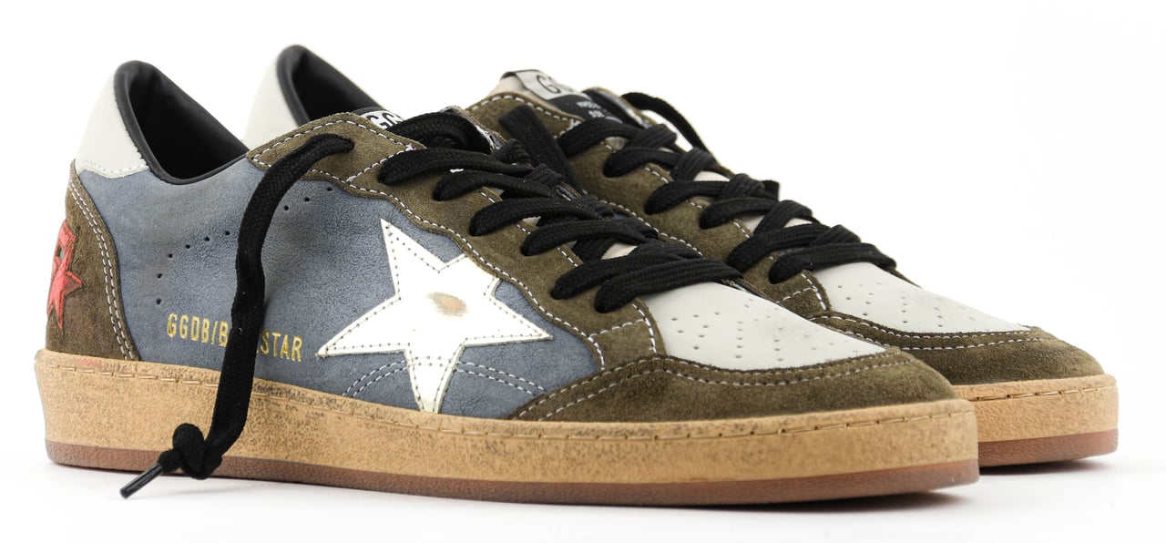 Golden Goose Ballstar Denim Blue Blauw