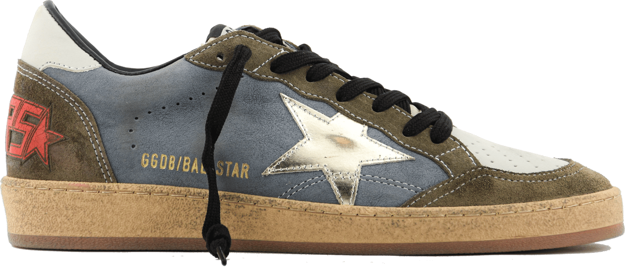 Golden Goose Ballstar Denim Blue Blauw