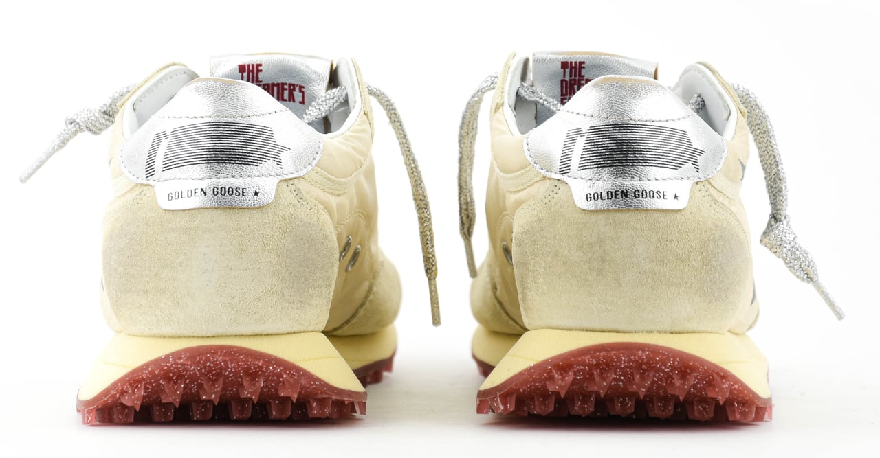 Golden Goose Marathon Beige Silver Beige