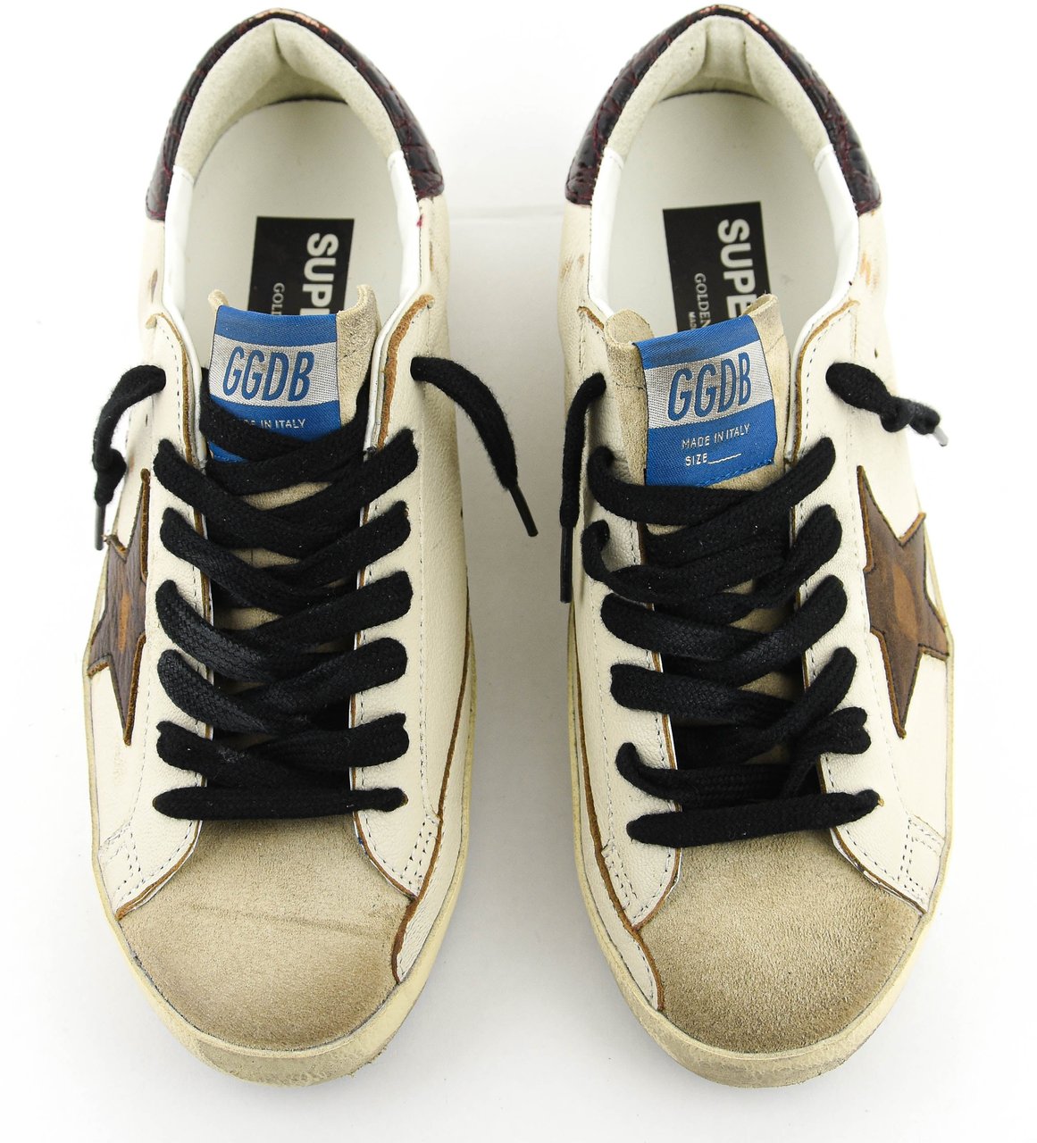 Golden Goose Superstar Classic White/beige/brown Wit