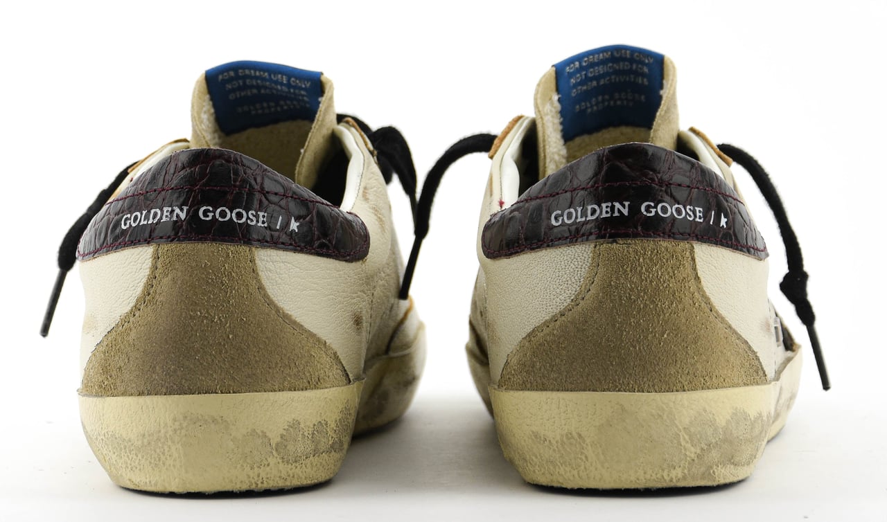 Golden Goose Superstar Classic White/beige/brown Wit