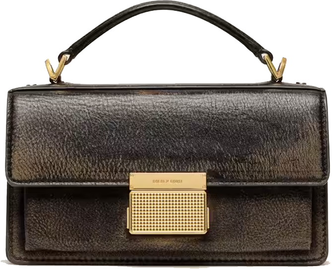 Golden Goose Venezia Small Bag Vintage Black Zwart