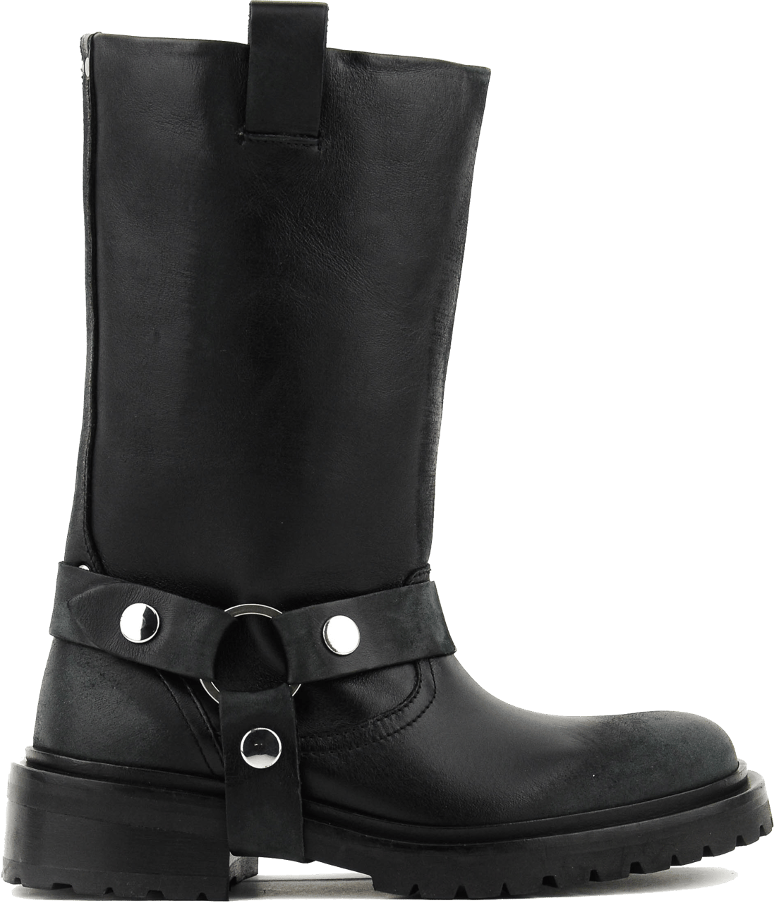 Golden Goose Kurt Boot Black Leather Zwart