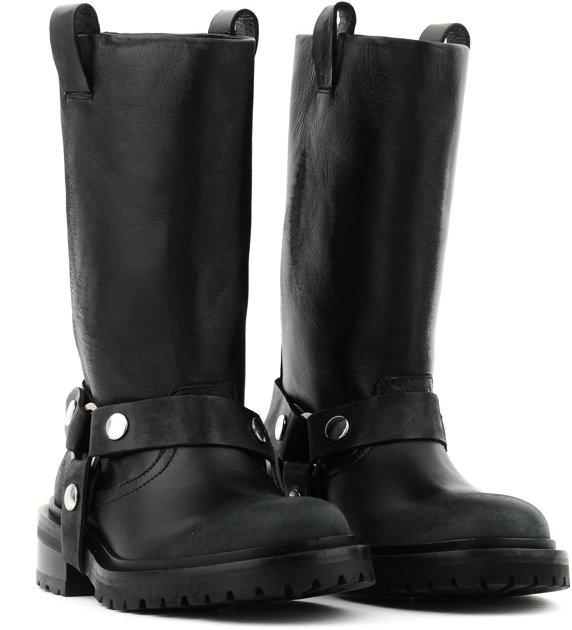 Golden Goose Kurt Boot Black Leather Zwart