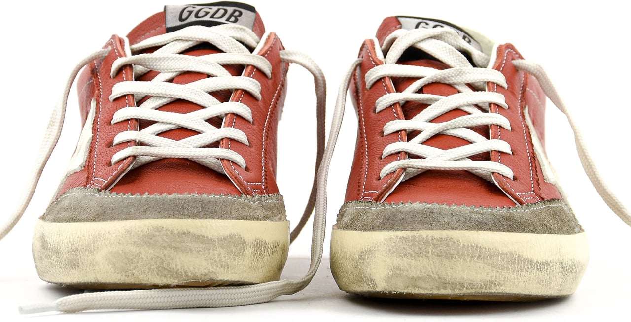 Golden Goose Superstar Orange/white Oranje