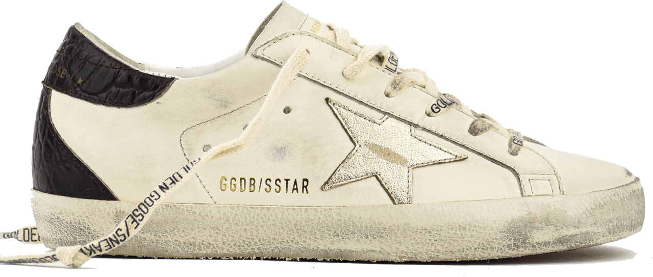 Golden Goose Superstar Classic White/platinum Wit