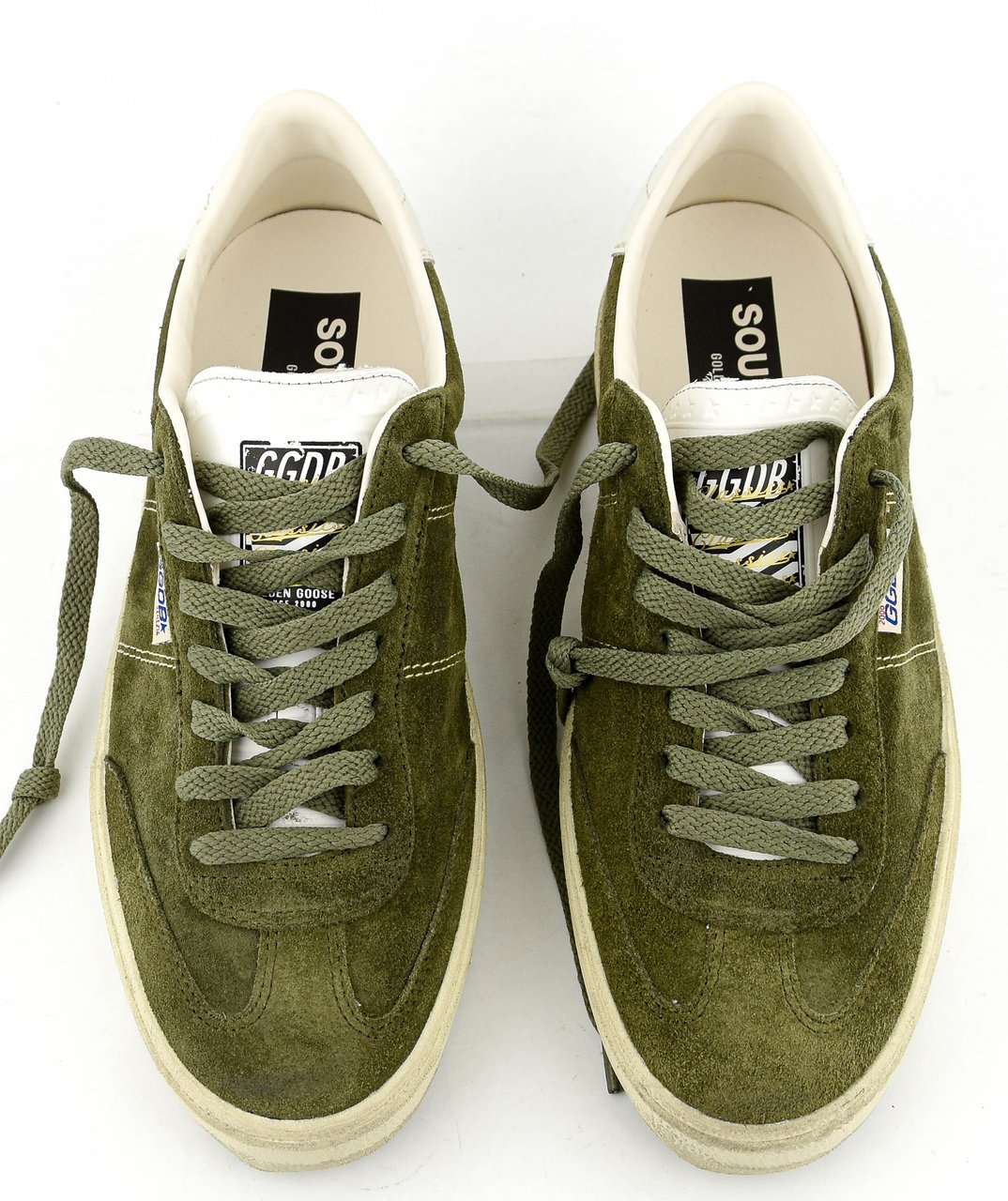 Golden Goose Soul Star Olive Green Groen
