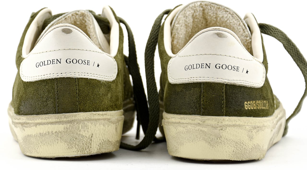 Golden Goose Soul Star Olive Green Groen