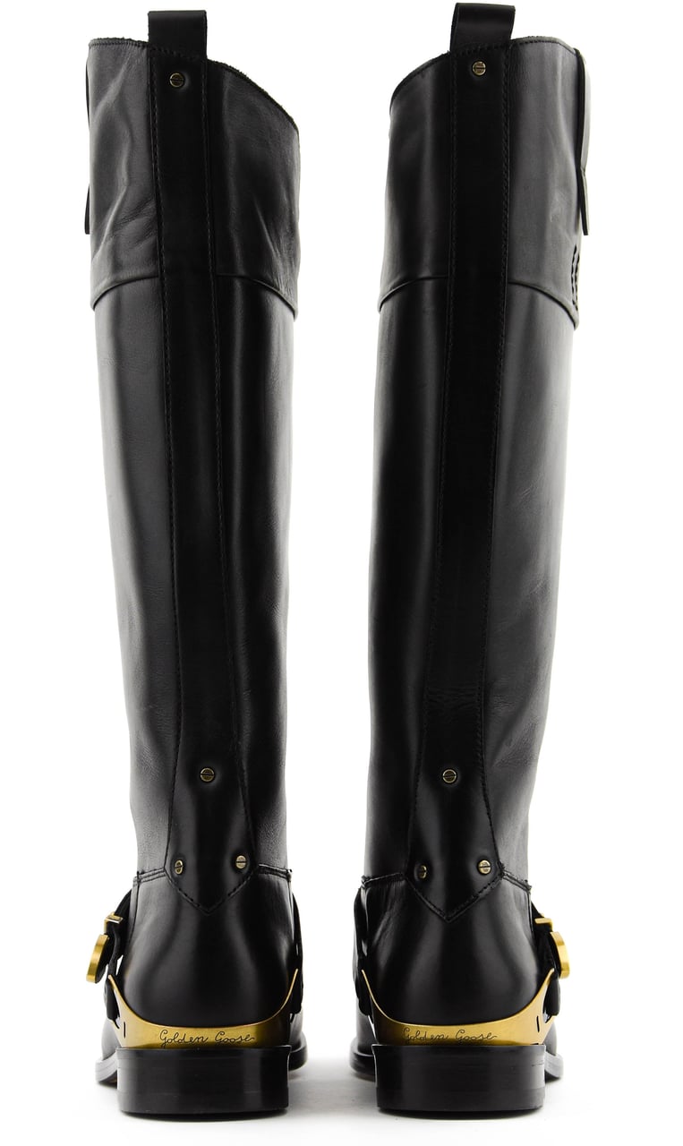 Golden Goose New Charlie Boots Black Zwart