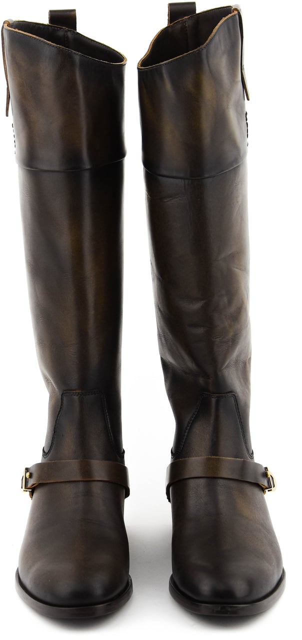 Golden Goose New Charlie Boots Brown Bruin